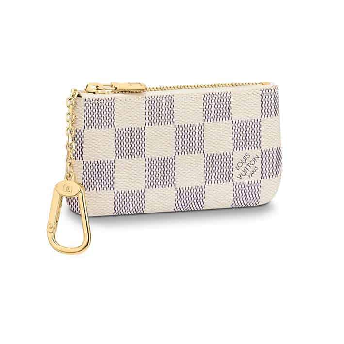 n62659 l0*is V*t0n key pouch damier azur coated canvas - rrg052