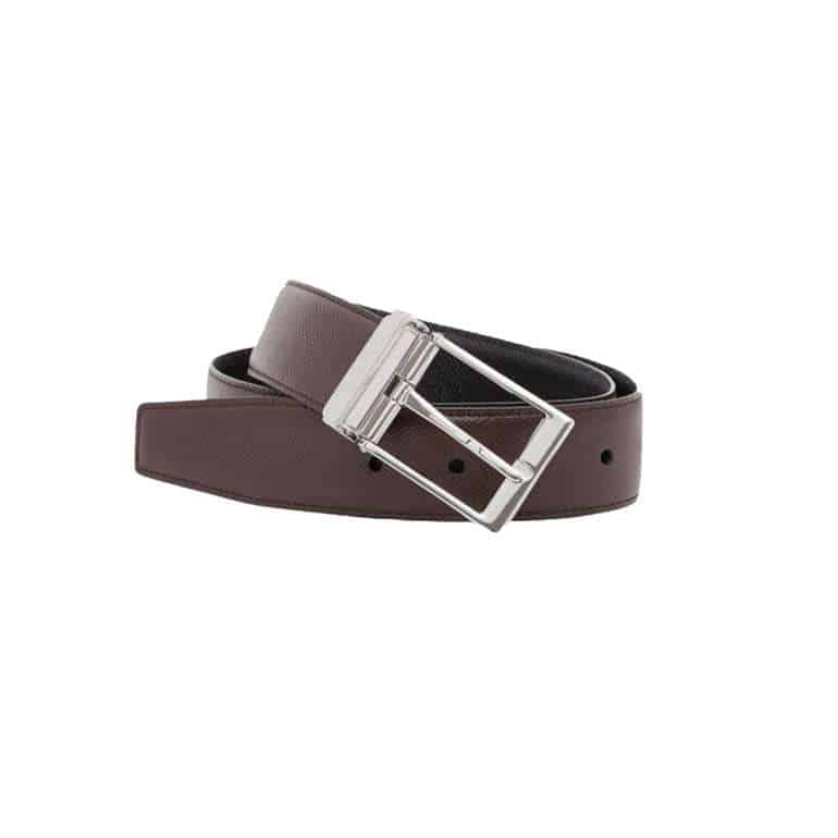 B**rry grainy reversible leather belt - b30