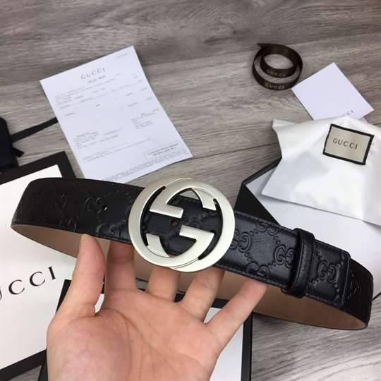g*u*i gg S*p*e belt with g buckle - b43