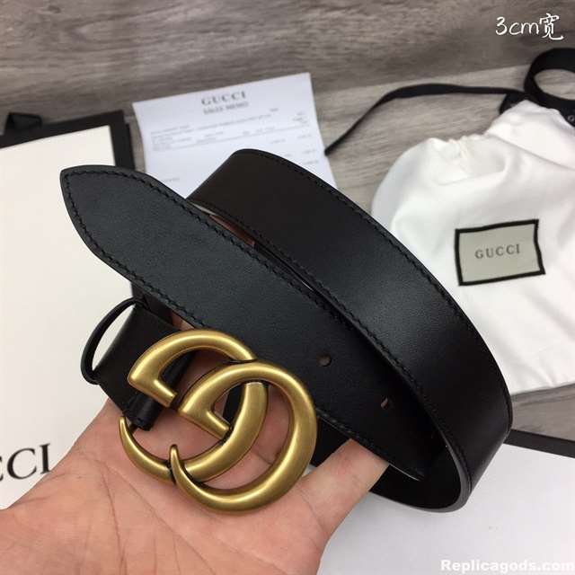 G*u*i black gg marmont belt 30mm - b30