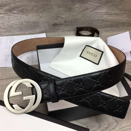 g*u*i gg S*p*e belt with g buckle - b43