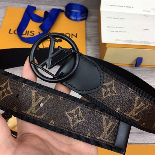 l0*is V*t0n monogram belt - b144