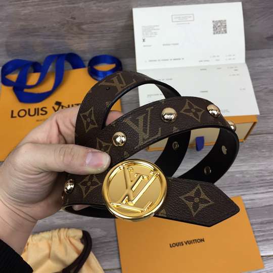 LV CIRCLE 30MM BELT - B147