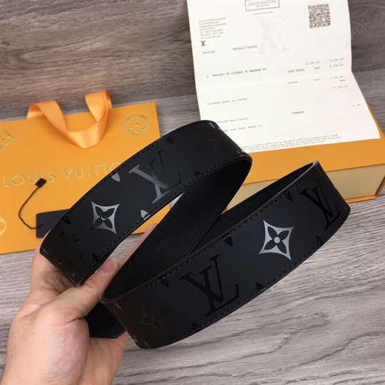 l0*is V*t0n lv circle plate 35mm reversible belt - b155