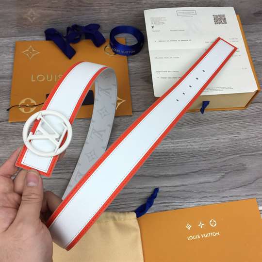 LV CIRCLE 40MM REVERSIBLE BELT - B119