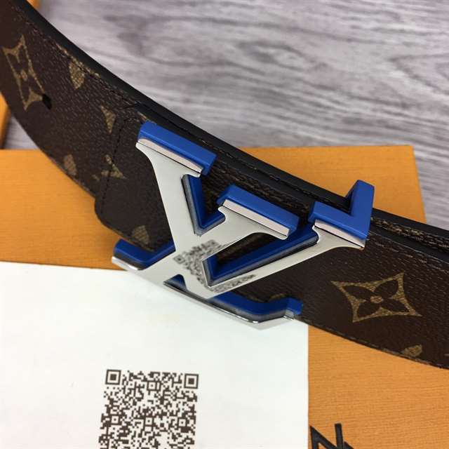 l0*is V*t0n x nba 3 steps 40mm reversible monogram canvas belt - b113