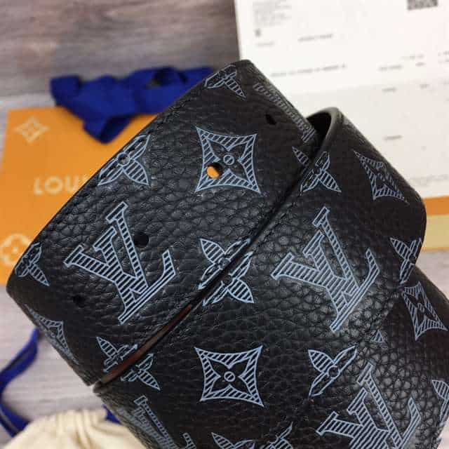 l0*is V*t0n initiales 40mm reversible monogram canvas belt - b102