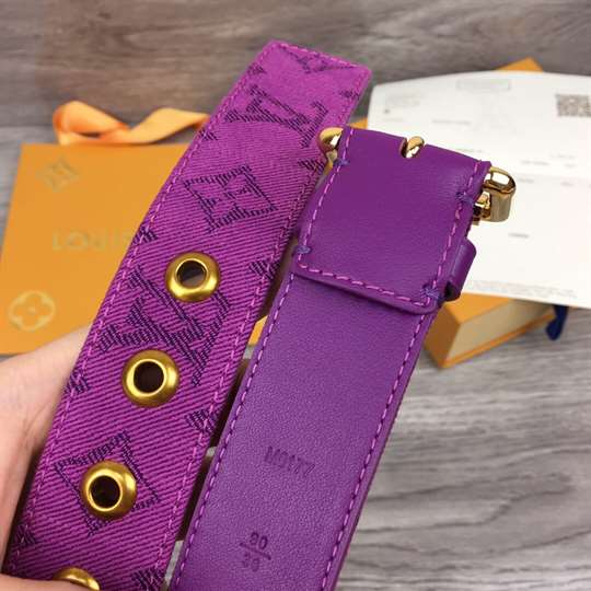 LV SIGNATURE 35MM BELT - B122