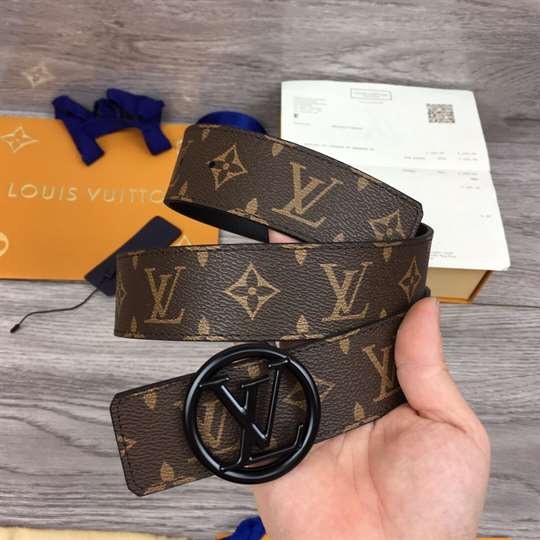 LV CIRCLE 40MM REVERSIBLE BELT - B118