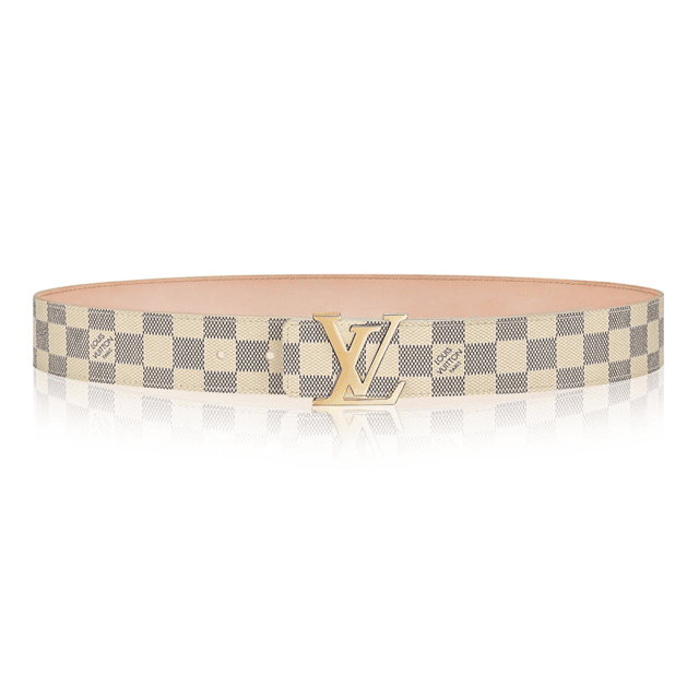LV INITIALES DAMIER BELT - B134