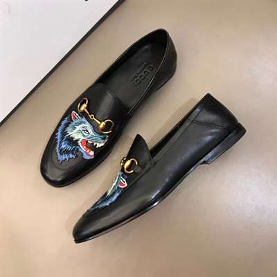 G*u*i loafer wolf print - ldg014