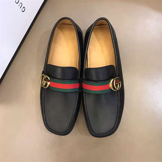 G*u*i leather driver with web - ldg005