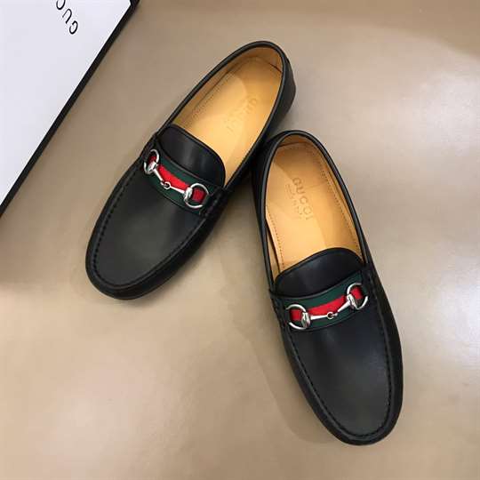 G*u*i G*u*i leather driver with web - ldg010