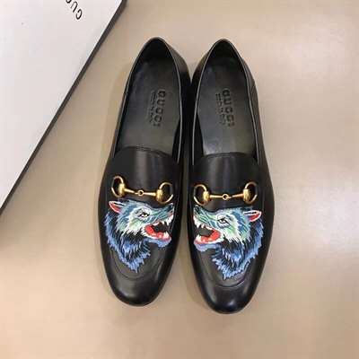 G*u*i loafer wolf print - ldg014