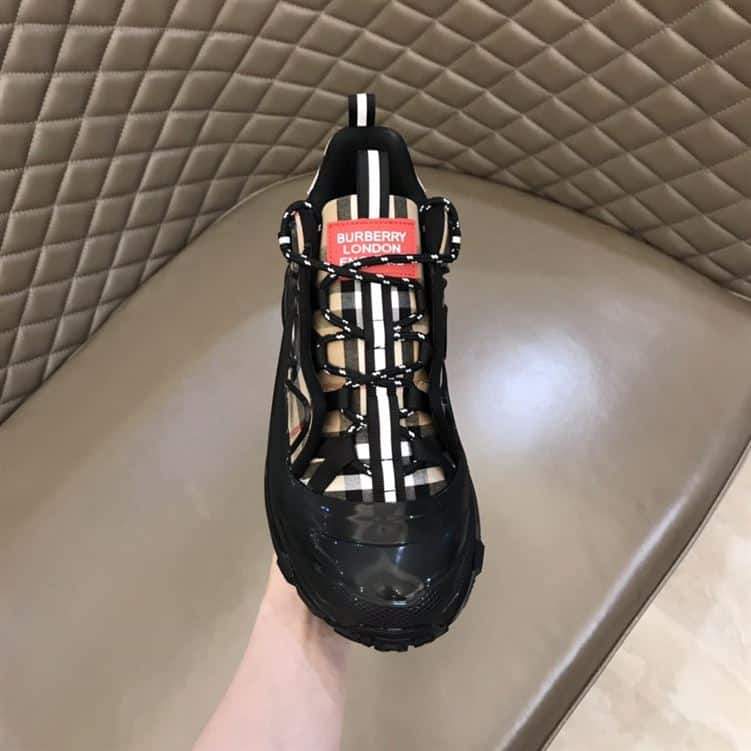 B**rry vintage check cotton authur sneakers - bbr090