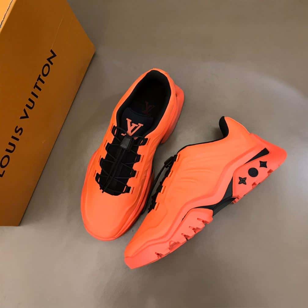 l0*is V*t0n millenium sneakers in orange - lv272