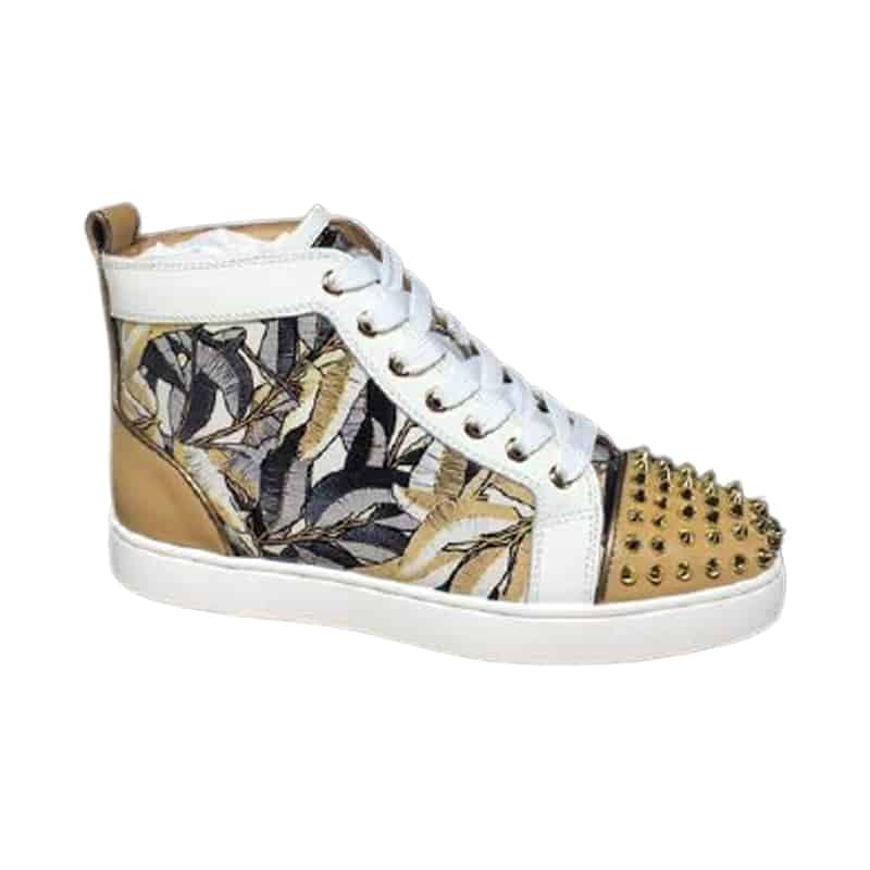 Ch**an louboutin high top sneaker - cl146