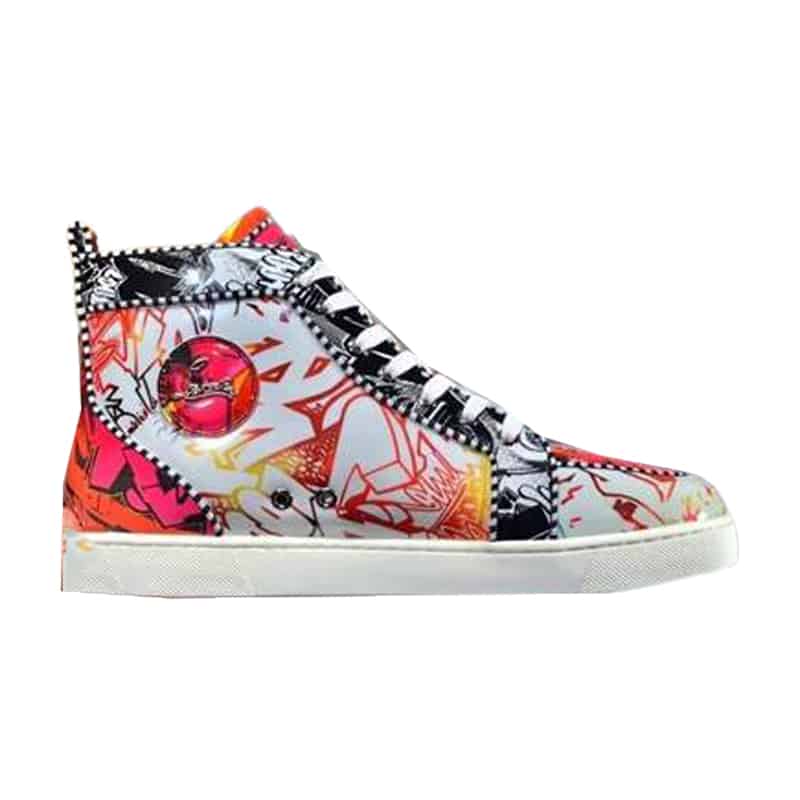 Ch**an louboutin high top sneaker - cl134