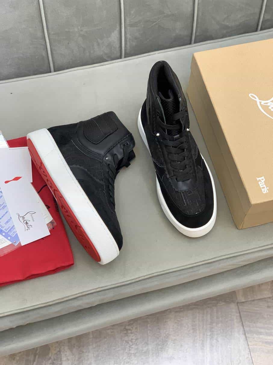Ch**an louboutin high top sneaker - cl119