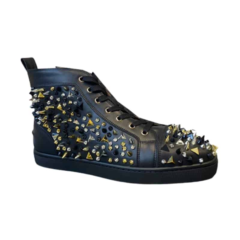 Ch**an louboutin high top sneaker - cl125