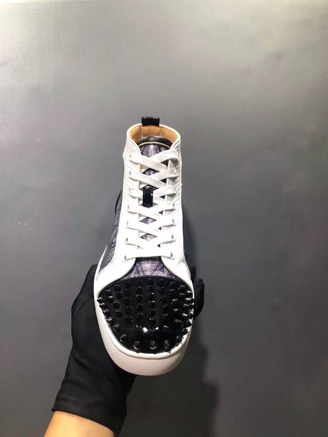 Ch**an louboutin high top sneaker - cl144