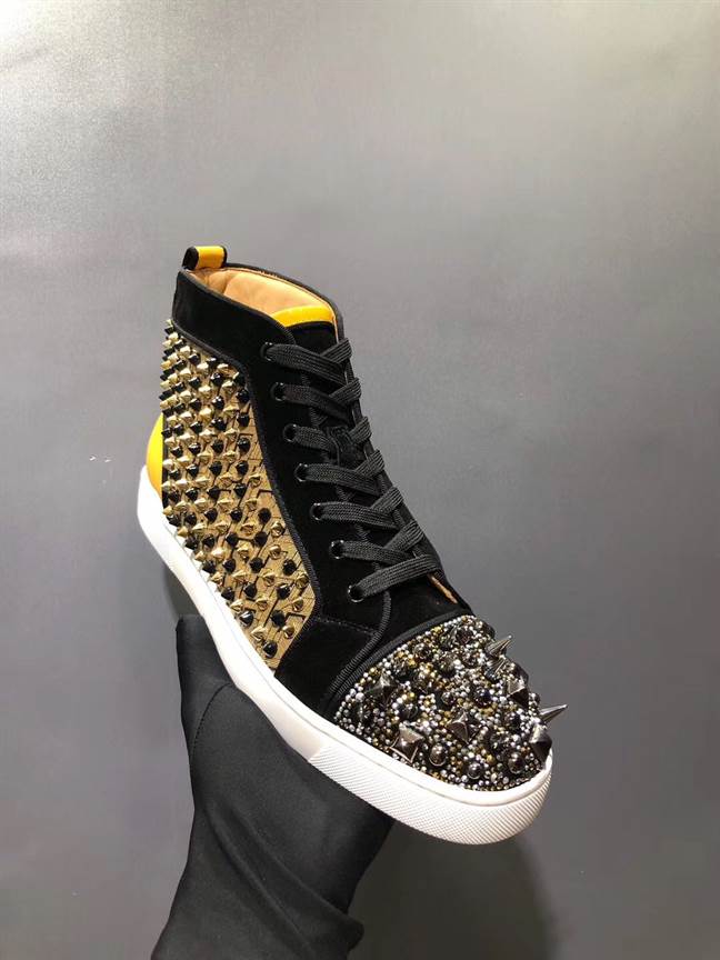 Ch**an louboutin high top sneaker - cl141