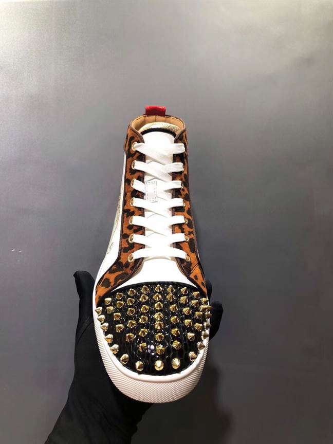Ch**an louboutin high top sneaker - cl142