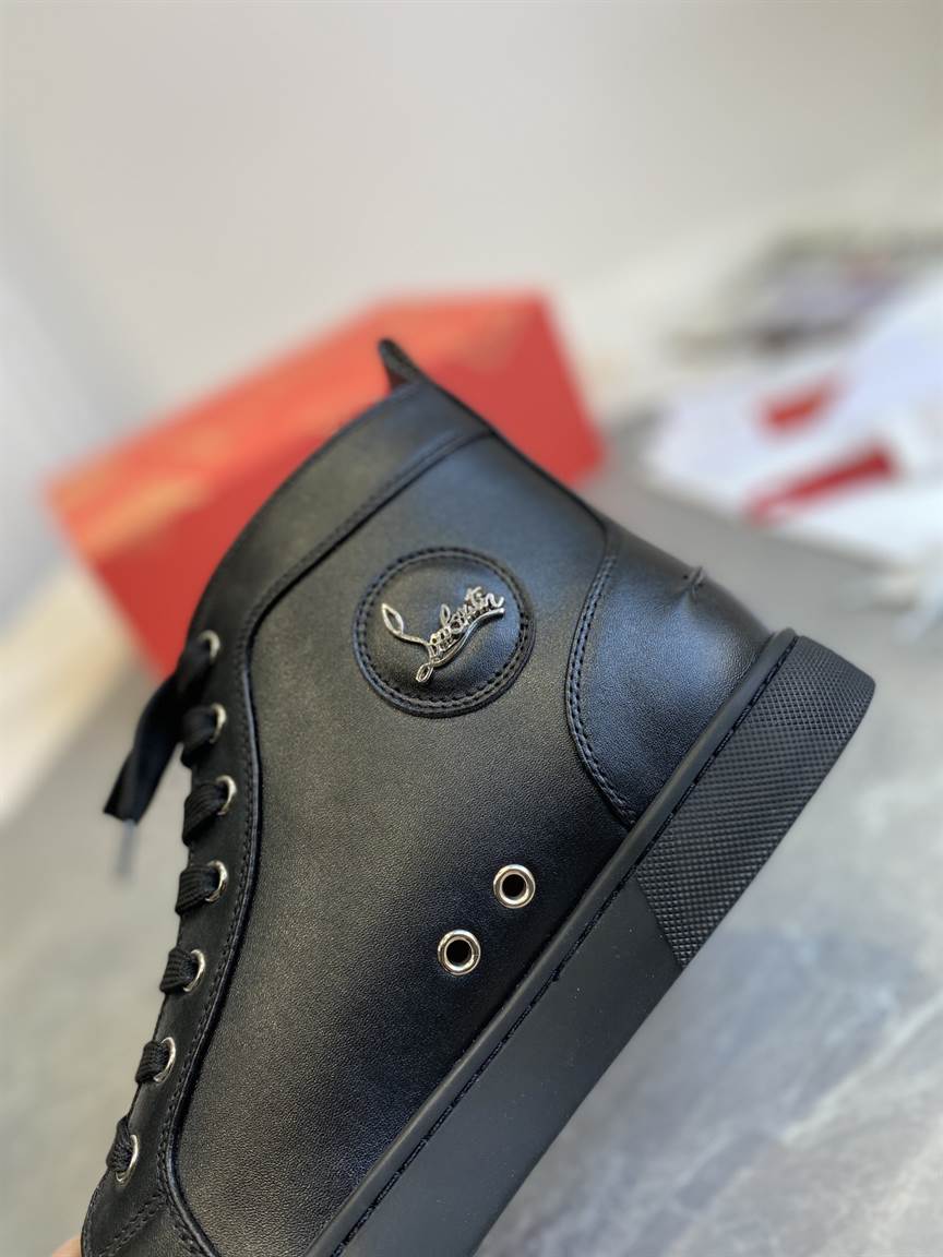 Ch**an louboutin high top sneaker - cl128