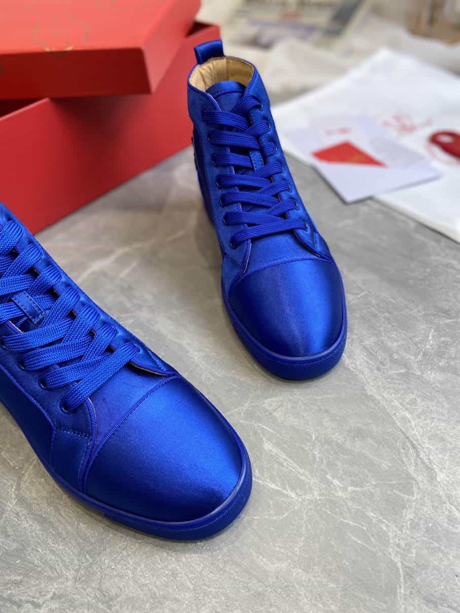 Ch**an louboutin high top sneaker - cl130