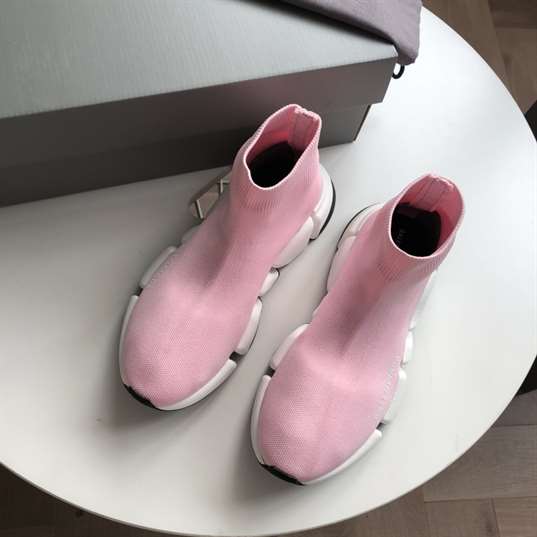 Ba*len*cia*ga speed 2.0 sneaker in pink- bb146
