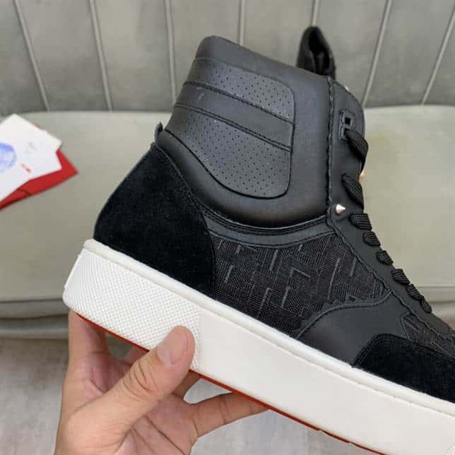 Ch**an louboutin high top sneaker - cl119