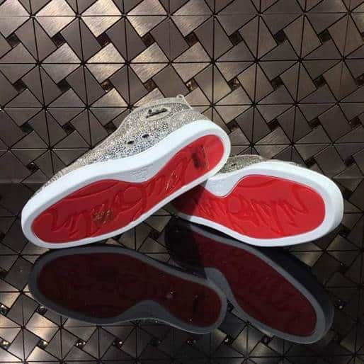 Ch**an louboutin high top sneaker - cl138