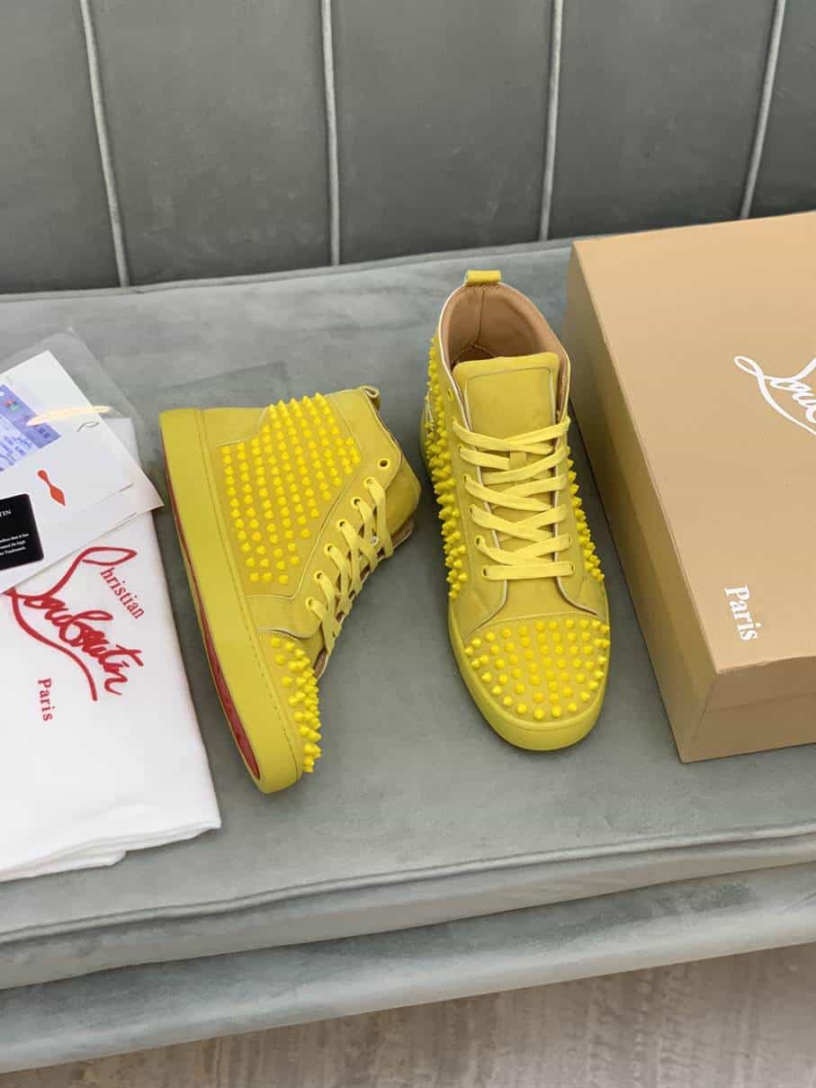 Ch**an louboutin high top sneaker - cl133