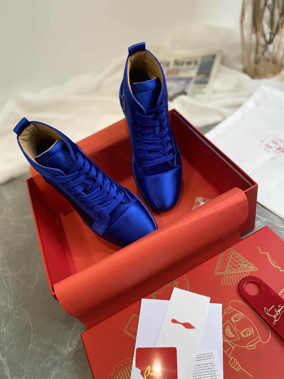 Ch**an louboutin high top sneaker - cl130
