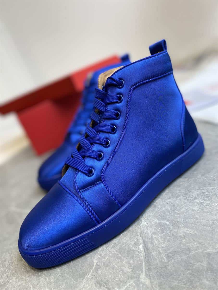 Ch**an louboutin high top sneaker - cl130