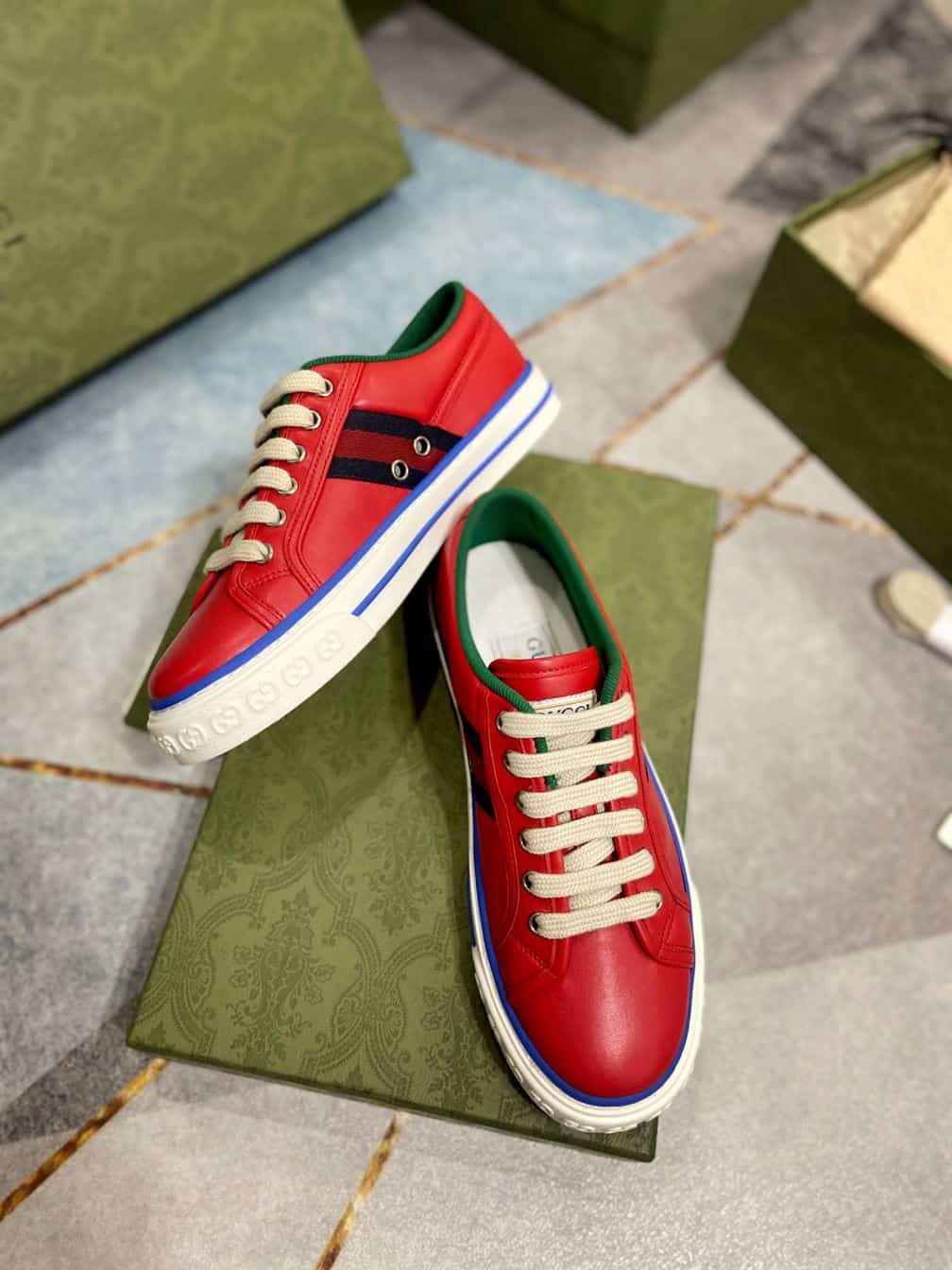 men's G*u*i tennis 1977 sneaker - gc085