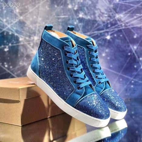 Ch**an louboutin high top sneaker - cl137