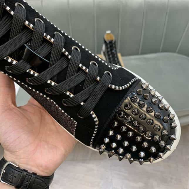 Ch**an louboutin high top sneaker - cl132