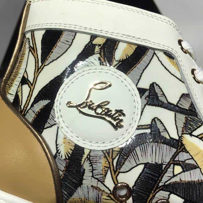 Ch**an louboutin high top sneaker - cl146