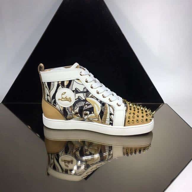 Ch**an louboutin high top sneaker - cl146