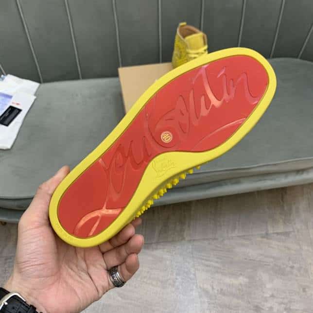 Ch**an louboutin high top sneaker - cl133