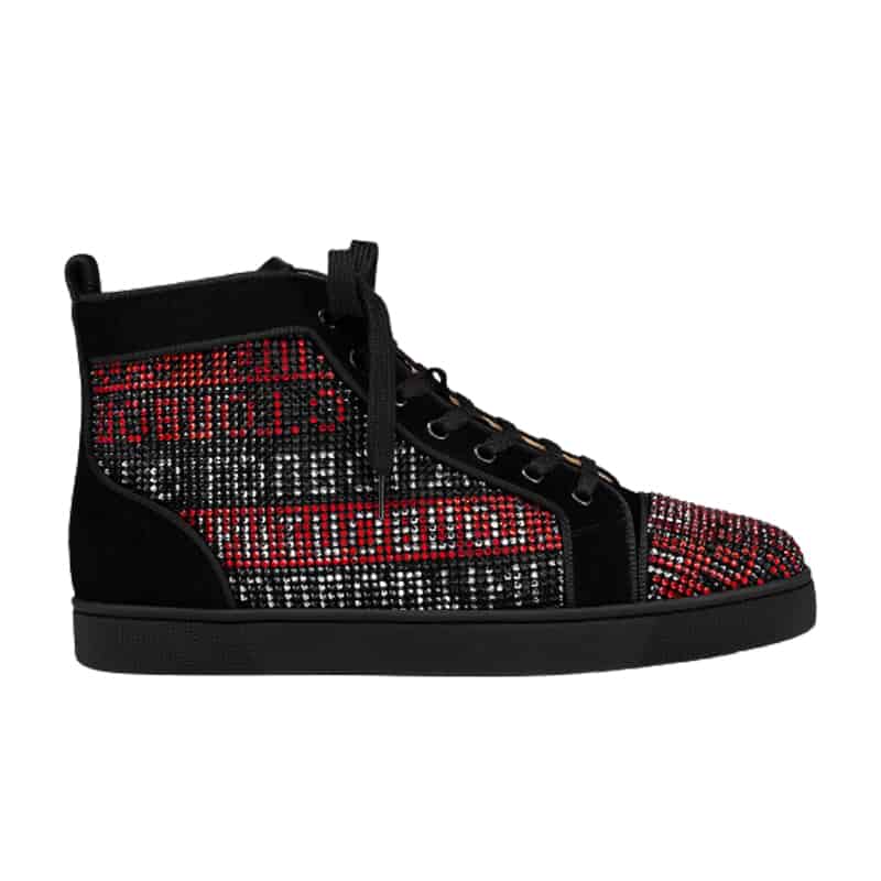 Ch**an louboutin high top sneaker - cl131