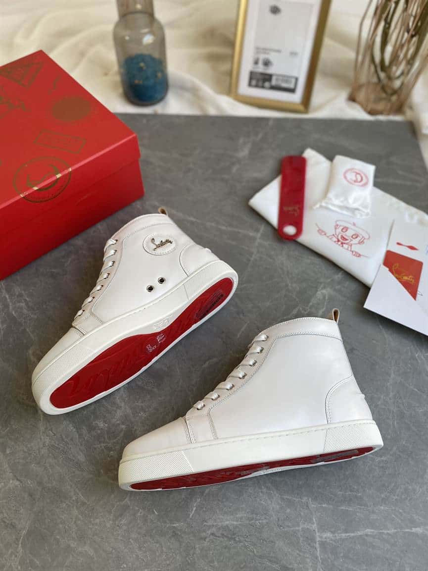 Ch**an louboutin high top sneaker - cl129