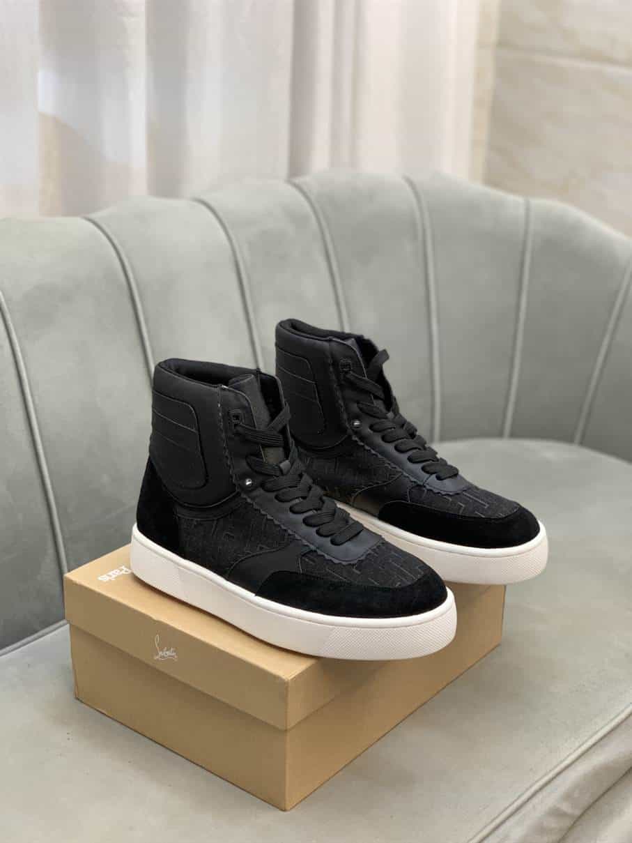 Ch**an louboutin high top sneaker - cl119