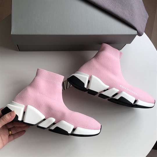 Ba*len*cia*ga speed 2.0 sneaker in pink- bb146