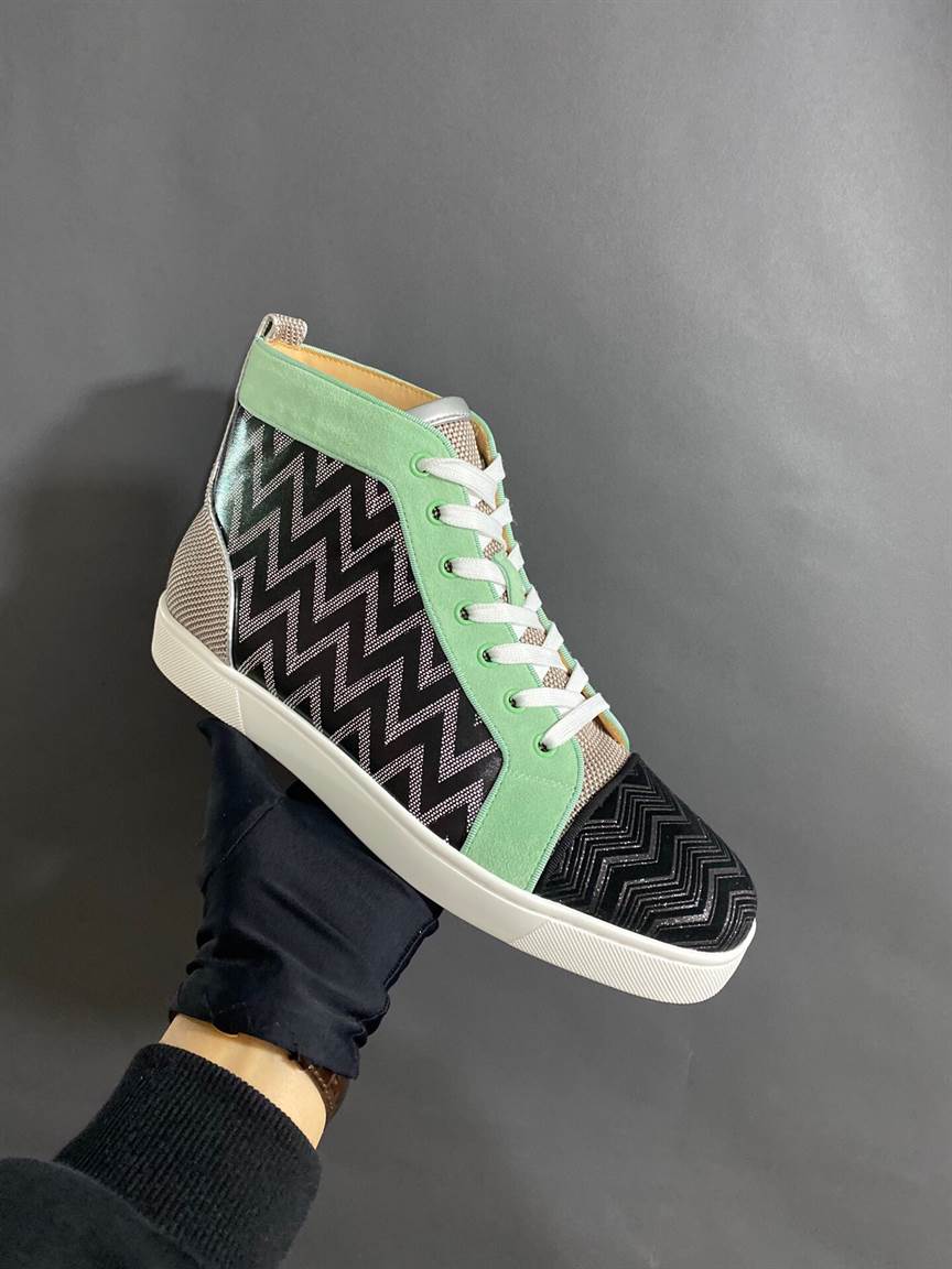 Ch**an louboutin high top sneaker - cl139