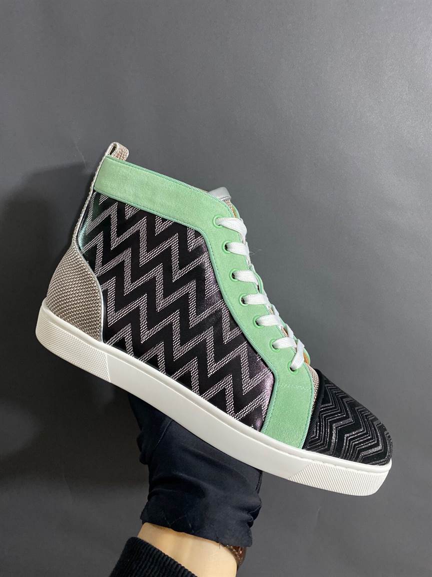 Ch**an louboutin high top sneaker - cl139