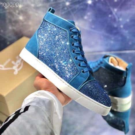 Ch**an louboutin high top sneaker - cl137