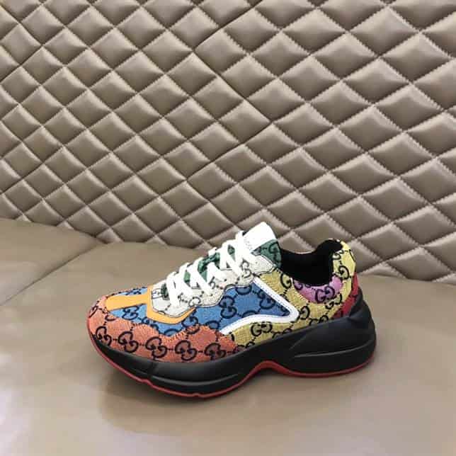 Men's Rhyton GG Multicolor sneaker - GC93