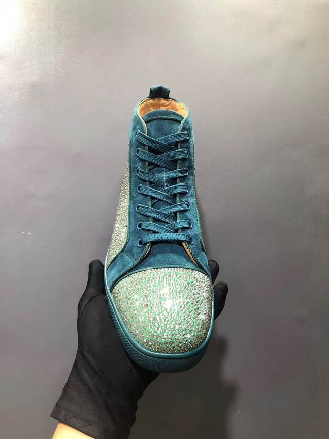 Ch**an louboutin high top sneaker - cl143